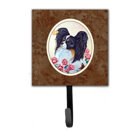 Carolines Treasures Papillon Leash or Key Holder, 6 x 1.25 x 4.25 in. 7236SH4
